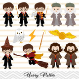 Harry Potter Digital Clipart, Harry Potter Clip Art, 00090
