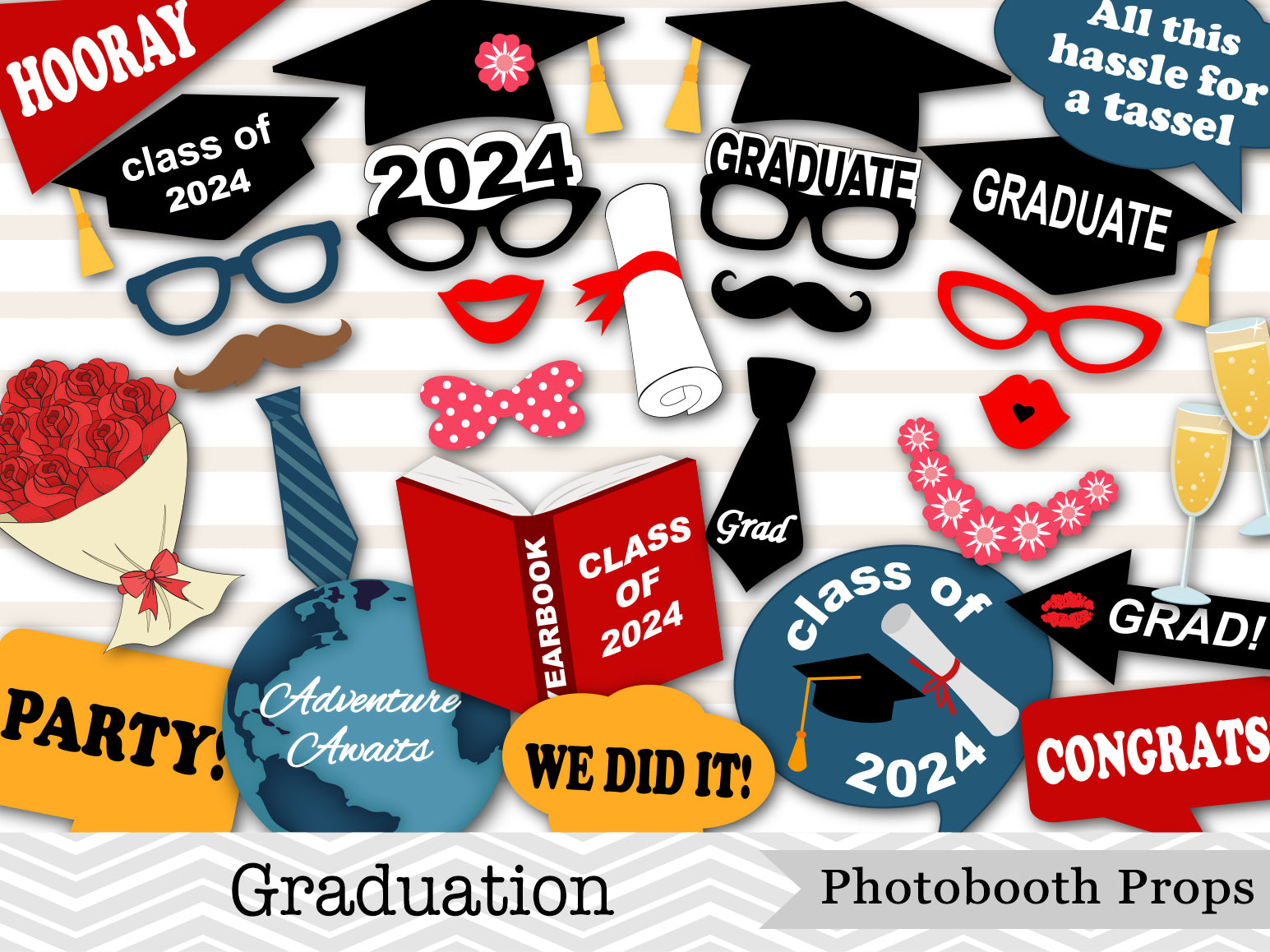 2024-graduation-party-photo-booth-props-graduation-photo-booth-props-tracy-digital-design