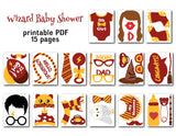 Harry Potter Girl Baby Shower Photo Booth Props, Printable Harry Potter Baby Girls PhotoBooth Props, 0059