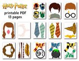 Harry Potter Photo Booth Props, Printable Harry Potter PhotoBooth Props, 0142