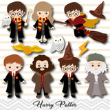 Harry Potter Digital Clipart, Harry Potter Clip Art, 00090