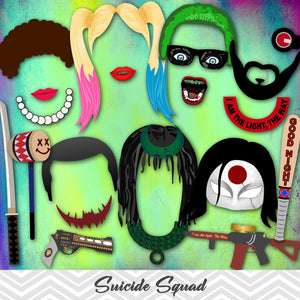 Suicide Squad Photo Booth Props, 0040